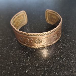 Copper Navajo bracelet